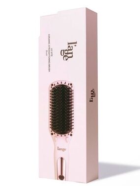 Lange Blush Pink Ceramic Straightening Brush